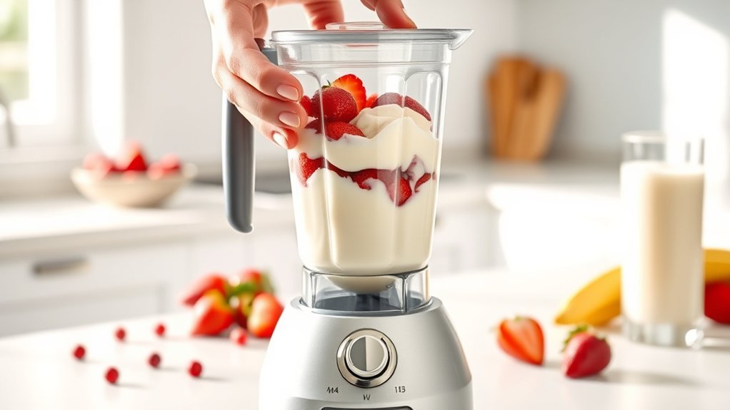 blender made creamy milkshake guide