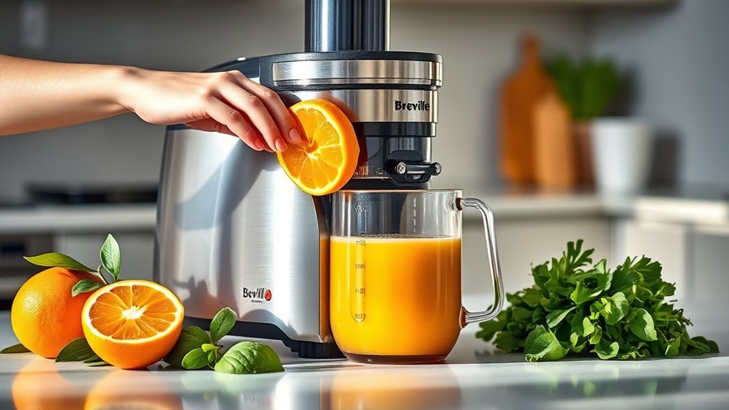 breville juicer usage instructions