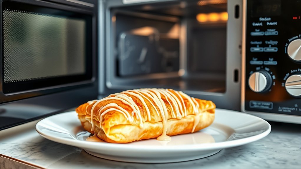 can you microwave strudels