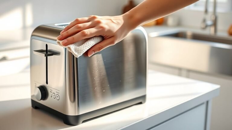 can you wash a toaster