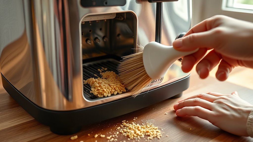 cleaning a toaster safely and thoroughly