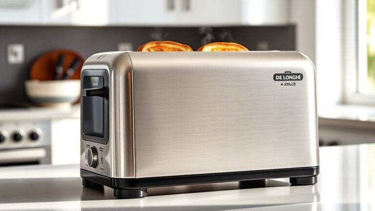 de longhi four slice toaster