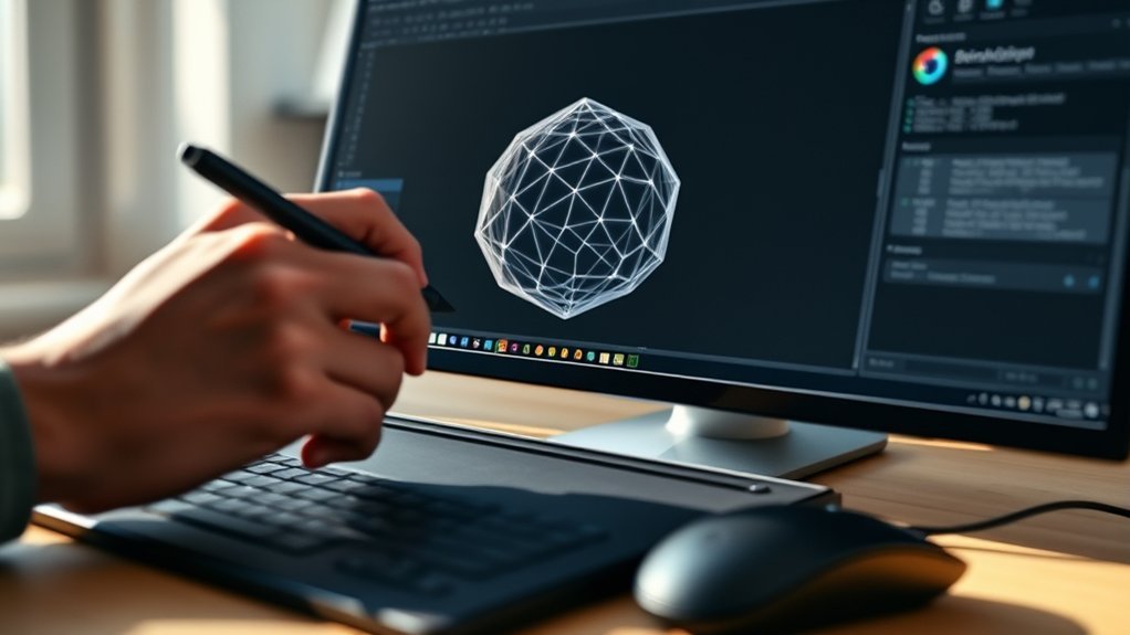 extrude inward in blender