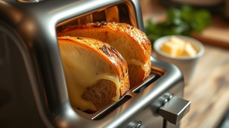 grilled cheese in toaster