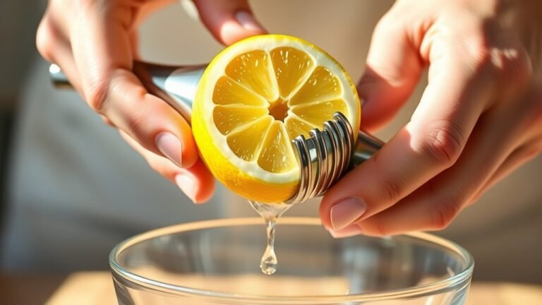 hand juicer usage steps