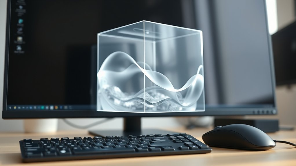 hide domain cube in blender