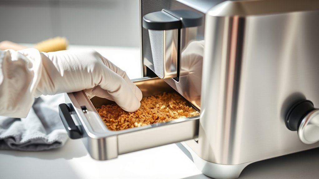 how to clean cuisinart toaster