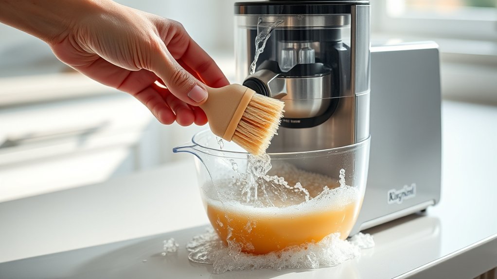 how to clean juicer properly