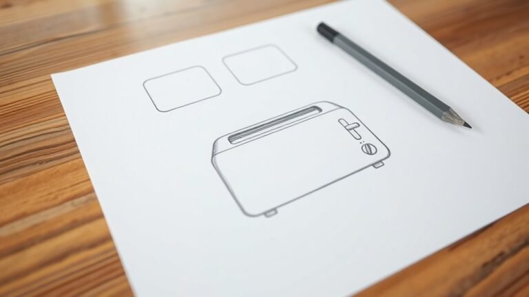 how to draw toaster