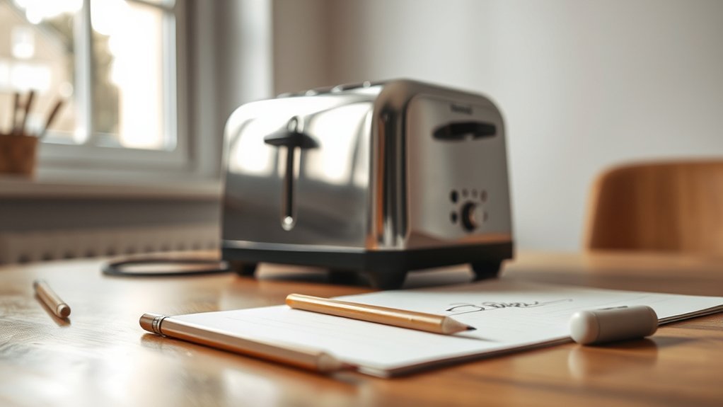 how to illustrate toaster drawing