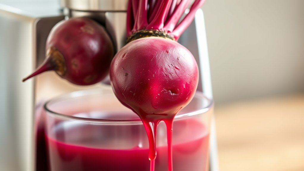 how to juice beets