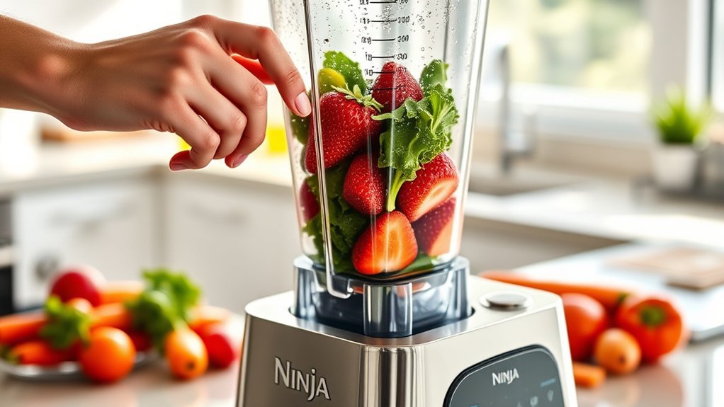 how to operate ninja blender