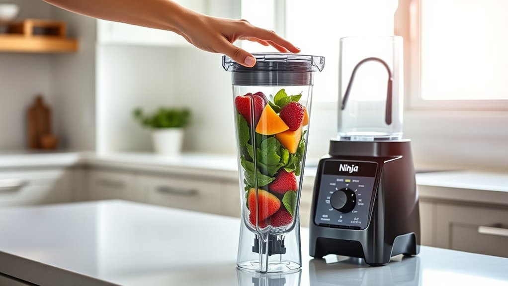how to operate ninja blender