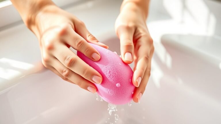how to wash beauty blender