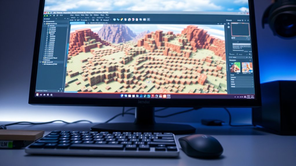 importing modded minecraft world into blender