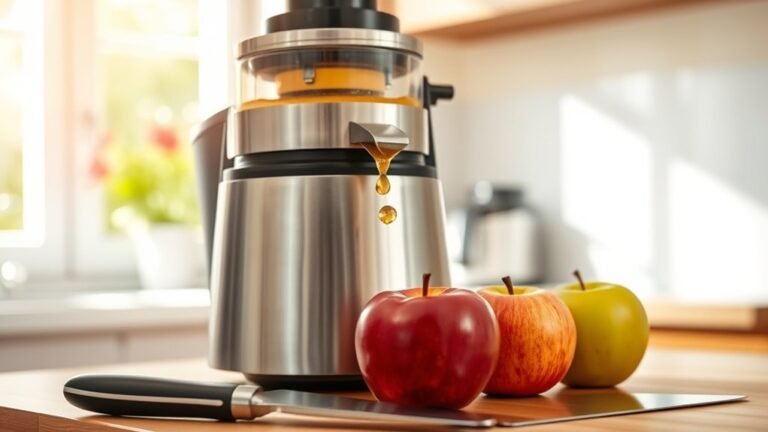 juice apples using juicer