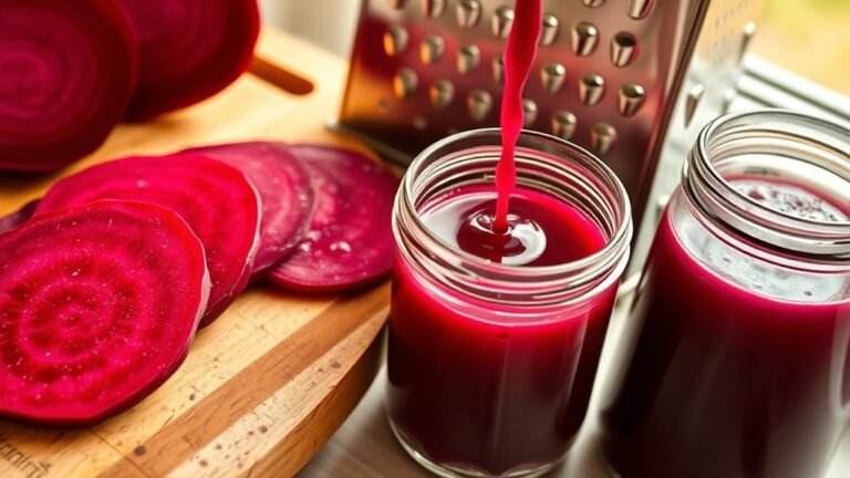 manual beet juice without juicer