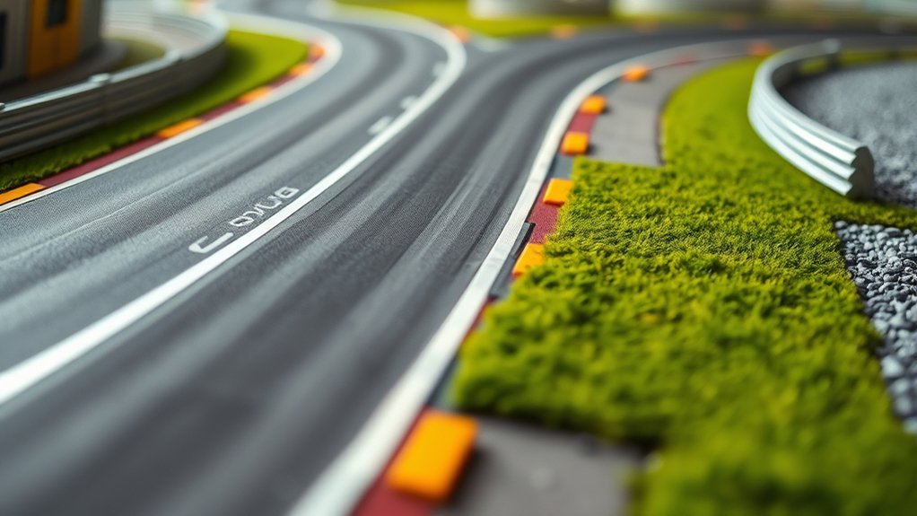 realistic race track blender