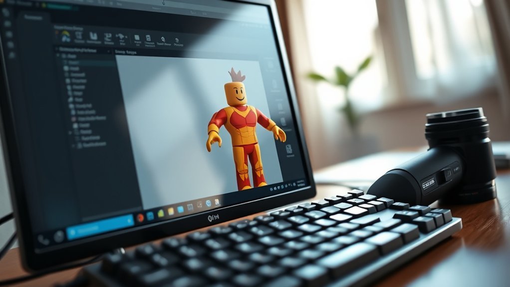 rig roblox avatar in blender