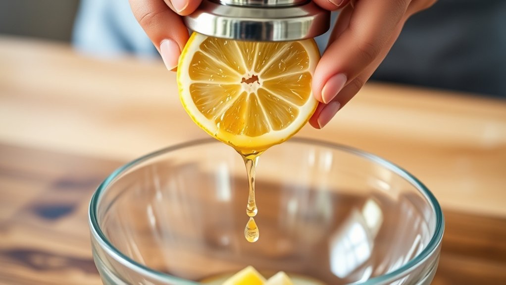 using lemon juicer effectively