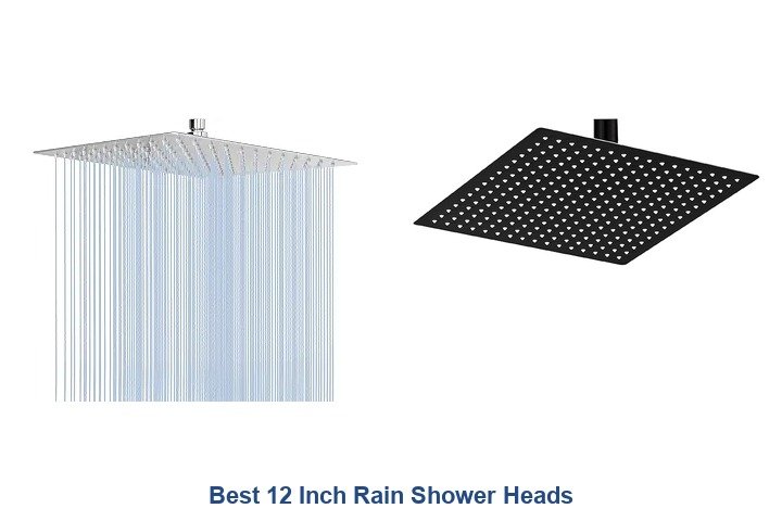 best 12 inch rain shower heads