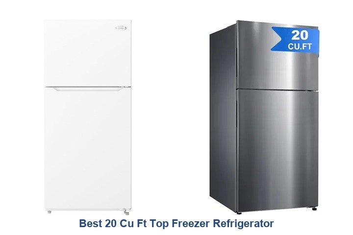 best 20 cu ft top freezer refrigerator
