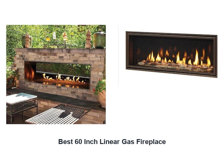 best 60 inch linear gas fireplace
