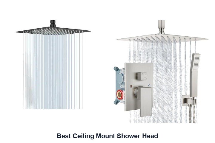 best ceiling mount shower head