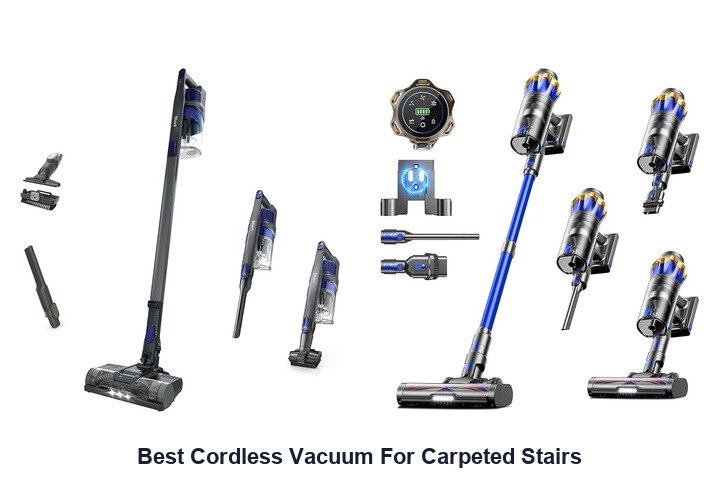 best cordless vacuum for carpeted stairs