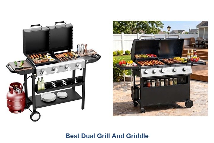 best dual grill and griddle​