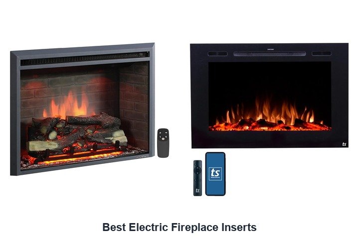 best electric fireplace inserts