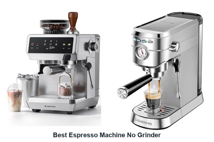 best espresso machine no grinder