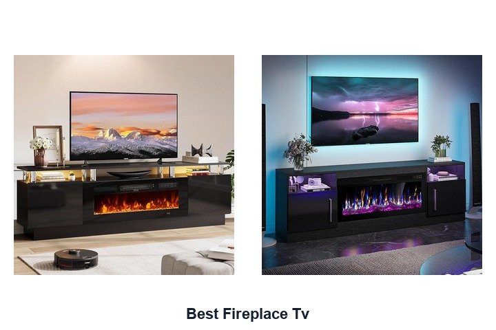 best fireplace tv