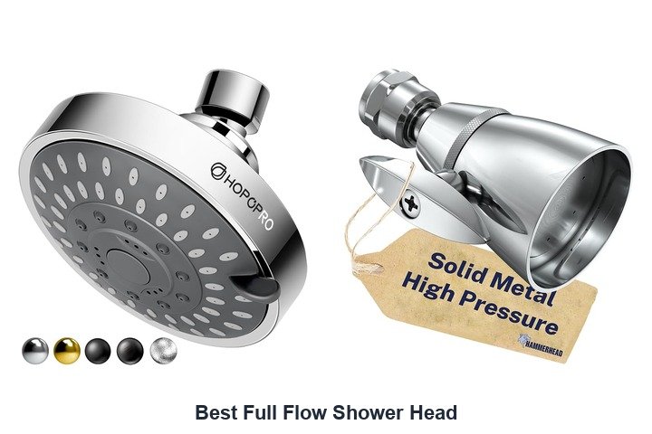 best full flow shower head