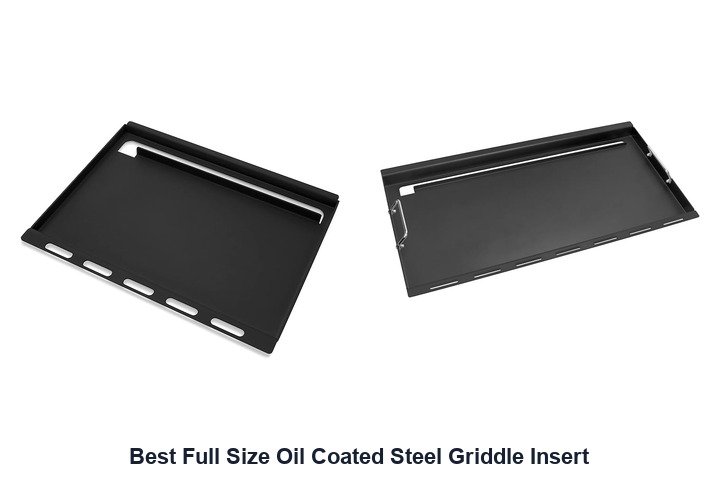 best full size oil coated steel griddle insert​