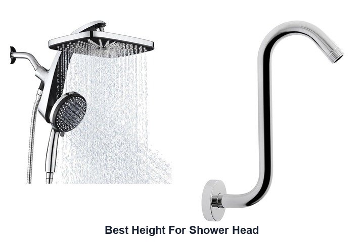 best height for shower head