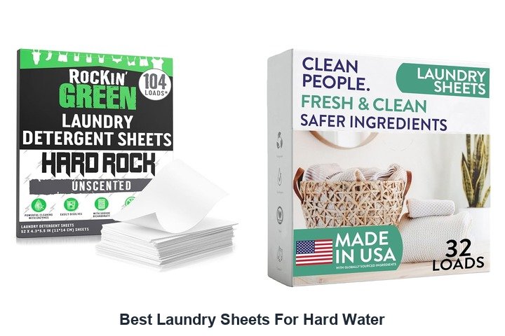 best laundry sheets for hard water
