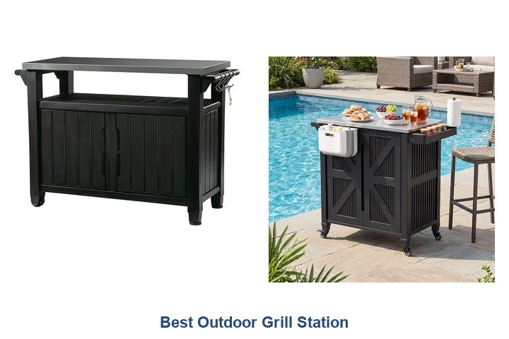 best outdoor grill station