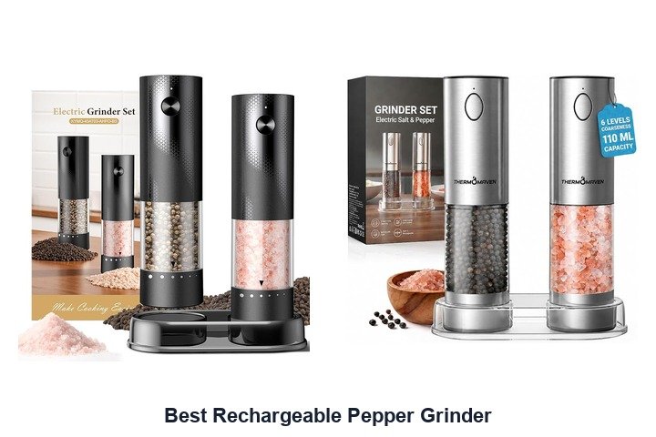 best rechargeable pepper grinder
