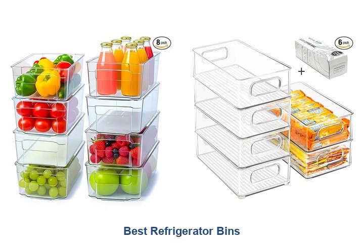 best refrigerator bins