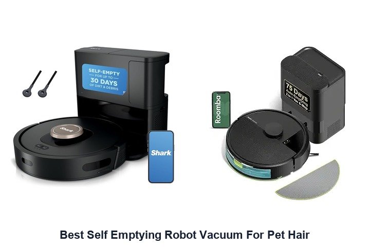 best self emptying robot vacuum for pet hair
