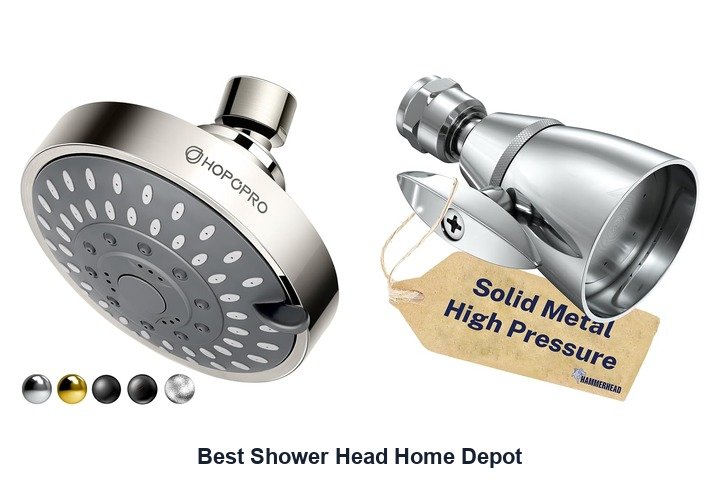 best shower head home depot