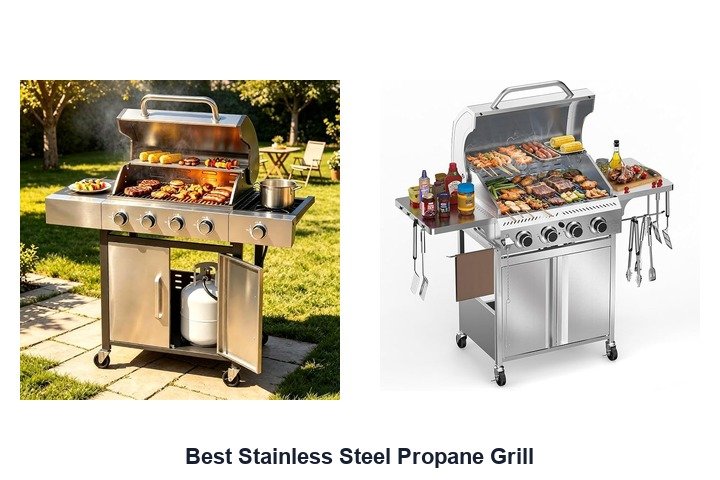 best stainless steel propane grill
