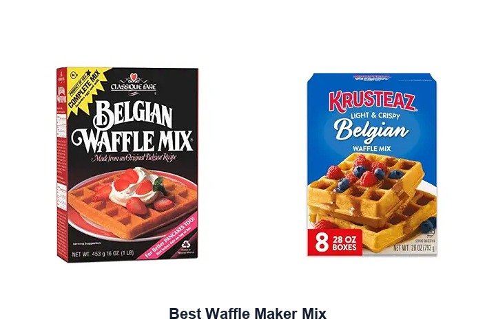 best waffle maker mix​