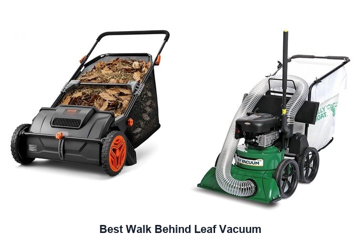 best walk behind leaf vacuum